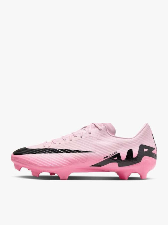 Nike Mercurial Vapor 15 Academy Football Shoes with Cleats Pink