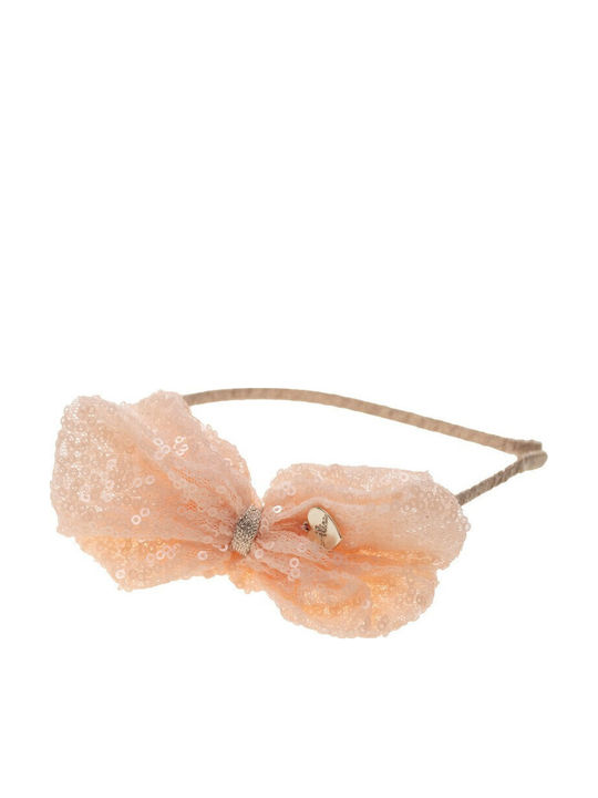 Papillon Kids Παιδική Στέκα Μαλλιών με Φιόγκο Πορτοκαλί