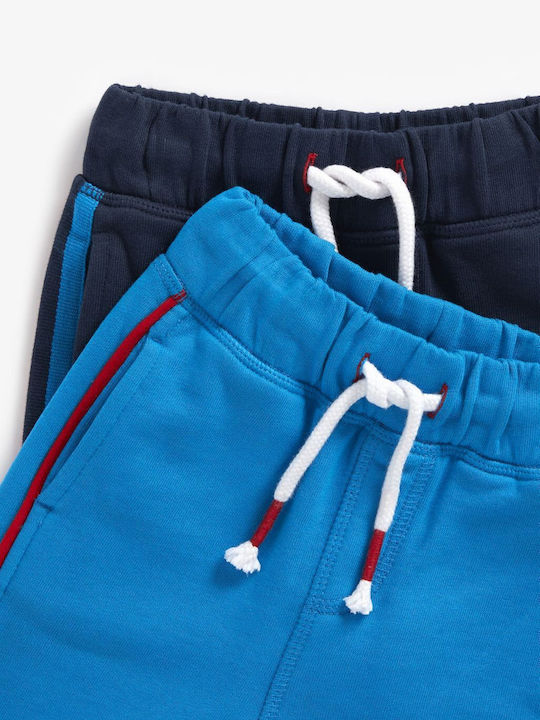 Pantaloni de Trening pentru Copii Albastru 2 Bucăți