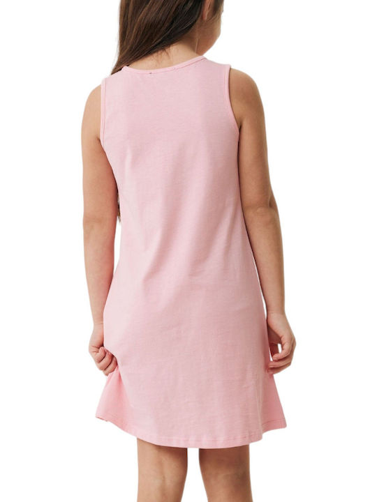 Mexx Rochie pentru Copii Floral Salmon Pink