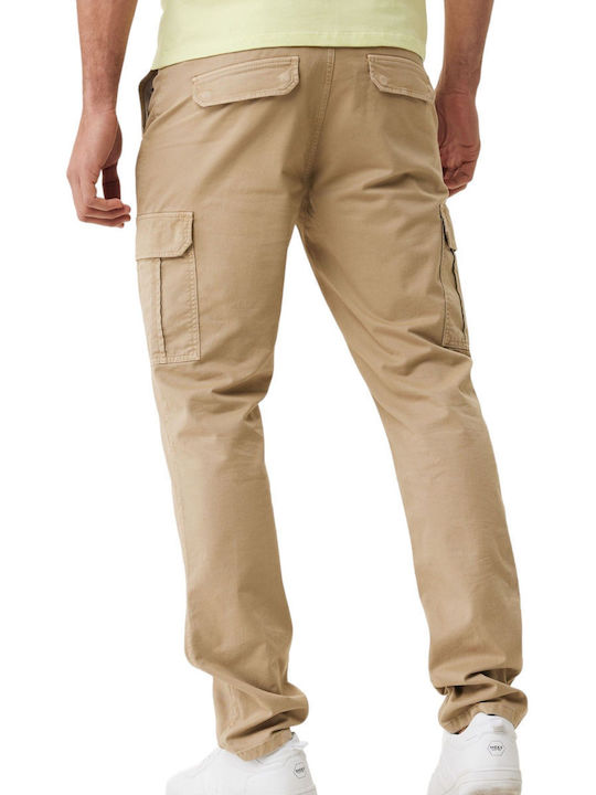 Mexx Men's Trousers Cargo Sand