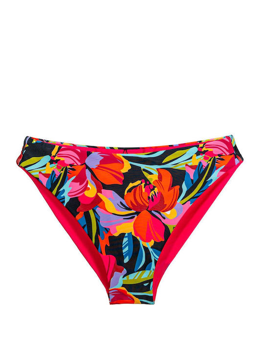 Bikini Slip Ψηλόμεσο Μαύρο