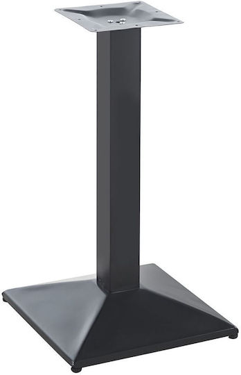 Woodwell Ibis Table Stand made of Metal in Black Color