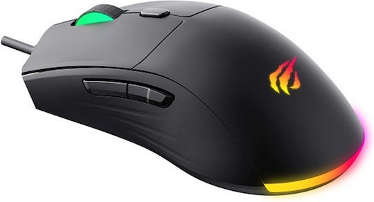 Havit MS1030 RGB Gaming Gaming Maus 3600 DPI Schwarz