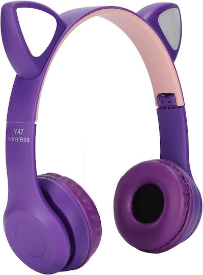 Fără fir / Cu fir On Ear Căști cu 10 ore de Funcționare Violet