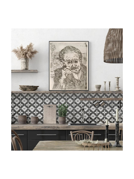 Dr Gachet Auvers-sur-oise Painting Copy of Van Gogh on Canvas 40x50cm