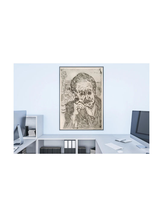 Dr Gachet Auvers-sur-oise Painting Copy of Van Gogh on Canvas 40x50cm