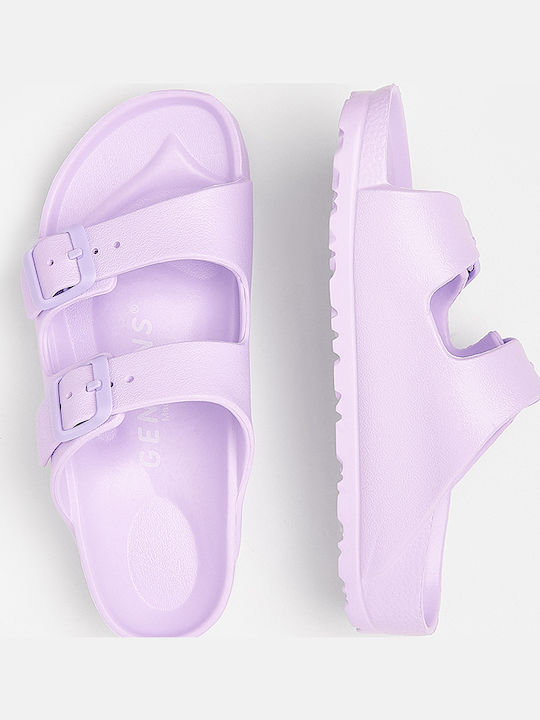 Genuins Kinder-Sandalen Eva Lila Gen Eva Mallorca Kinder Lavendel