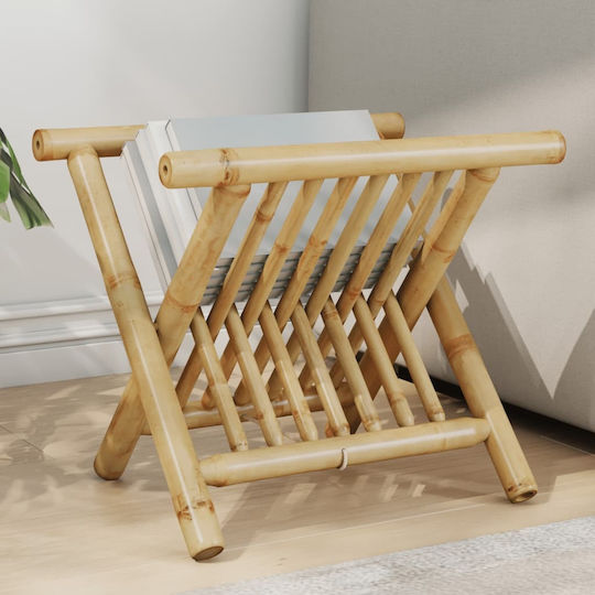 vidaXL Θήκη Περιοδικών Καφέ 34.5x30.5x42εκ.