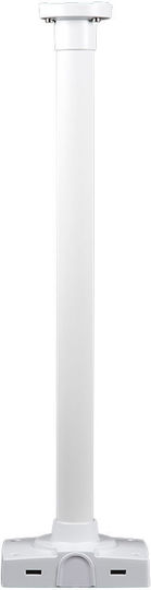 Montaj de tavan Axis T91b63 din aluminiu acoperit cu pulbere cromată, seria P55, seria Q60