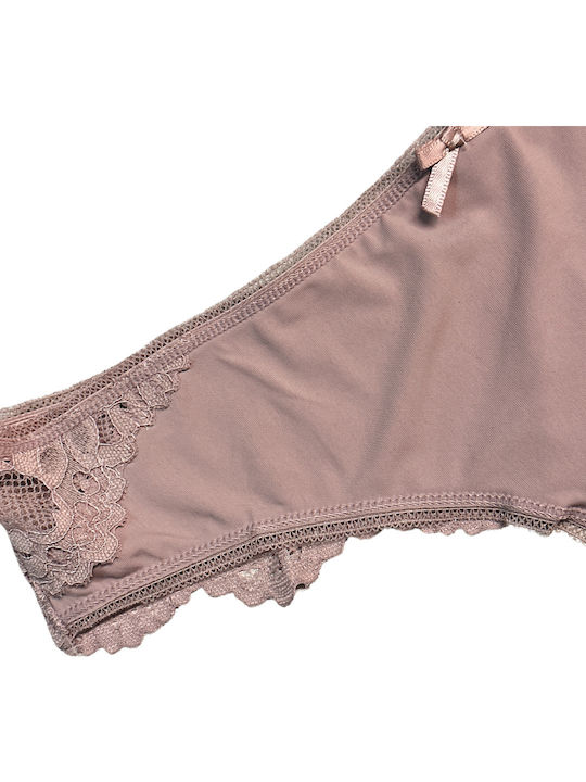 Women's Brazil with Lace Brown