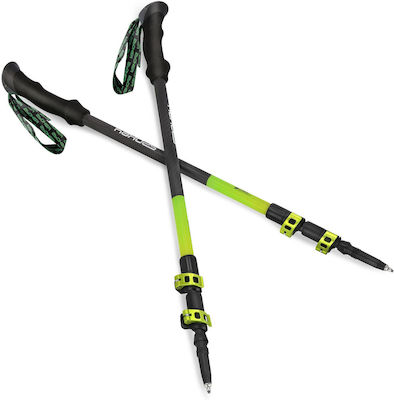 Spokey Baston de trekking din fibră de carbon