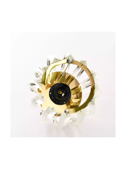 Pendant Light Single-Light for Socket E27 Gold