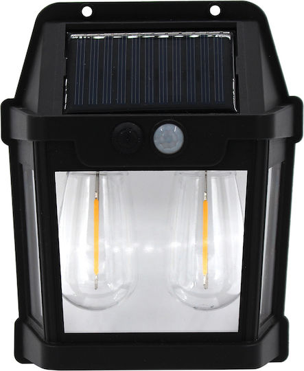 Keskor Wall Mounted Solar Light with Motion Sensor and Photocell IP65 12.5cmx5cmx15cmcm