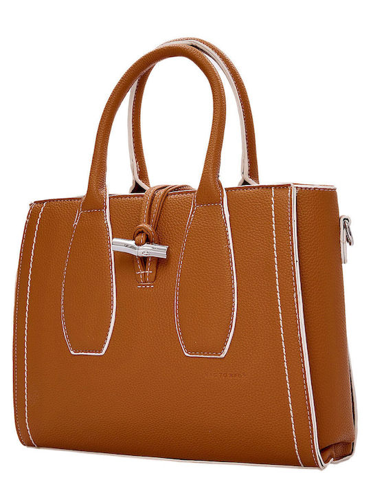 Bag to Bag Damen Tasche Hand Braun