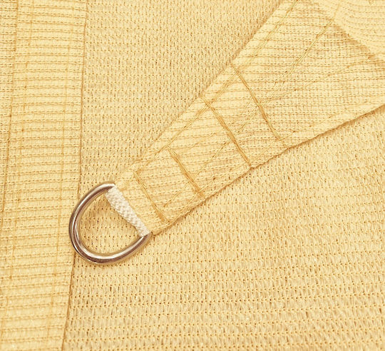 Ecoshadow Sonnensegel Beige Mit Hoop 2x5m