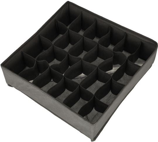 ikonka Drawer Organizer for Underwear / Socks / Ties / Belts in Gray Color 4pcs