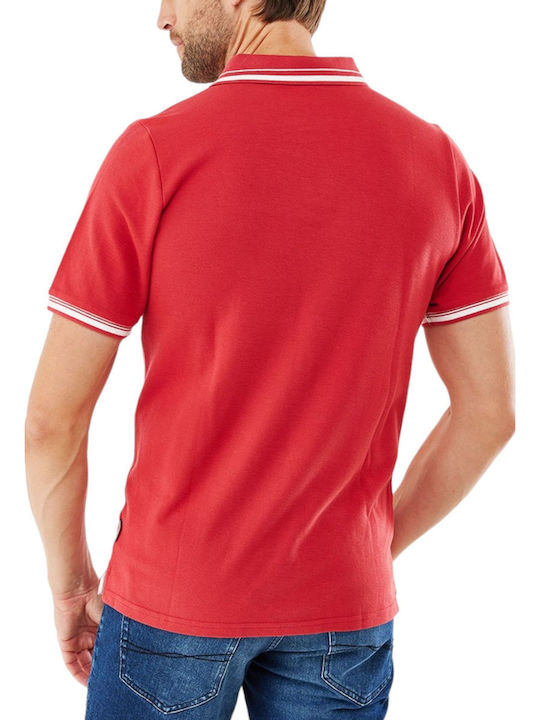 Mexx Ανδρική Μπλούζα Polo Red