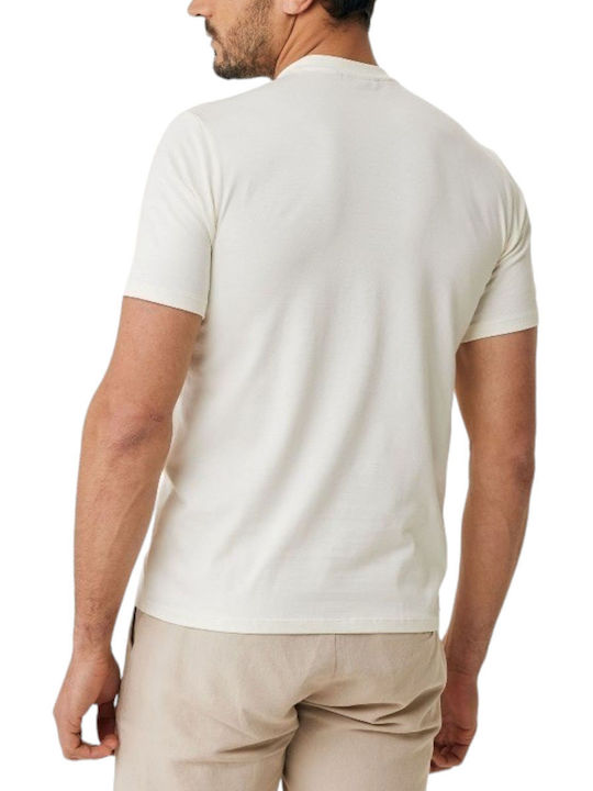 Mexx Herren Kurzarmshirt Off White