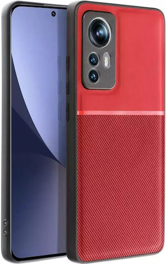 Techwave Noble Back Cover Silicon / Plastic Roșu (Xiaomi 12 Lite)