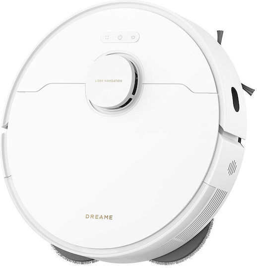 Dreame L10s Plus Прахосмукачка Робот с Лазерно Картографиране и Всмукателна Мощност 7000Pa Бяла
