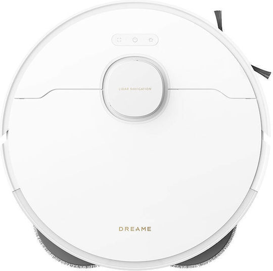 Dreame L10s Plus Прахосмукачка Робот с Лазерно Картографиране и Всмукателна Мощност 7000Pa Бяла