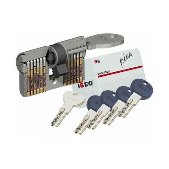 ISEO Lock Cylinder Security 80mm (30-50) with 5 Keys