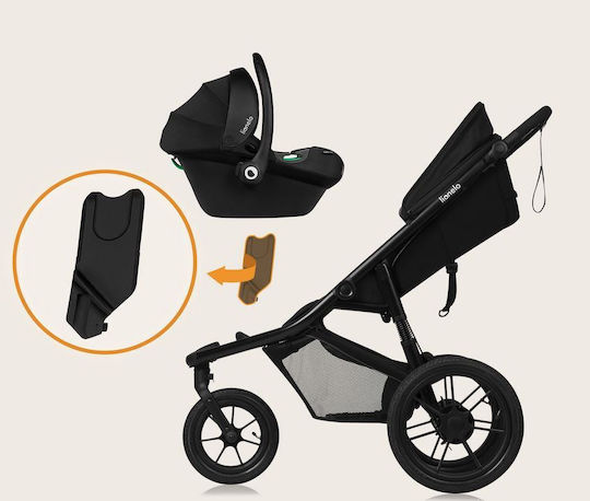 Lionelo Azura Kinderwagen Geeignet ab 6+ Monaten Green Forest