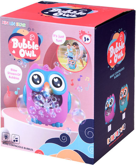 Jokomisiada Bubble Makers Owl Pink-Blue