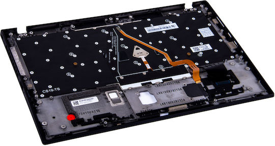 Lenovo Лаптоп Клавиатура за Lenovo ThinkPad X1 Carbon 7 със Задно Осветяване в Черен Цвят SM10Q99147