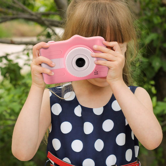 DAC-JM-10008012 Kinderkamera 13MP Optischer Zoom 4x Rosa