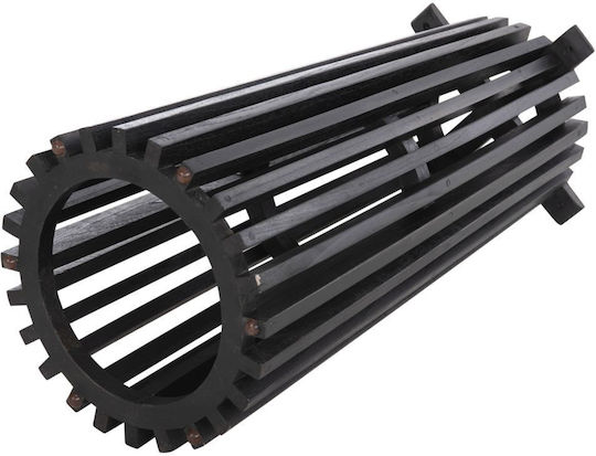HomeMarkt Frantz Baza mesei de bar din Lemn Negru 40x40x90cm