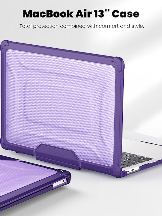 Sonique Icy Laptoptasche Für Laptop 13" Apple MacBook Pro 13'' 2018/2020/2022 In Lila Farbe