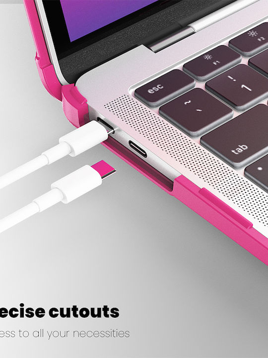 Sonique Husă Icy Pentru Laptop 13" Apple MacBook Air 13'' 2018/2020 În Culoare Roz