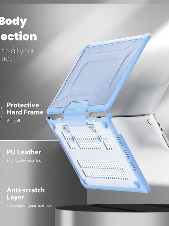 Sonique Icy Laptop Fall 13" Apple MacBook Pro 13'' 2018/2020/2022 in Hellblau Farbe