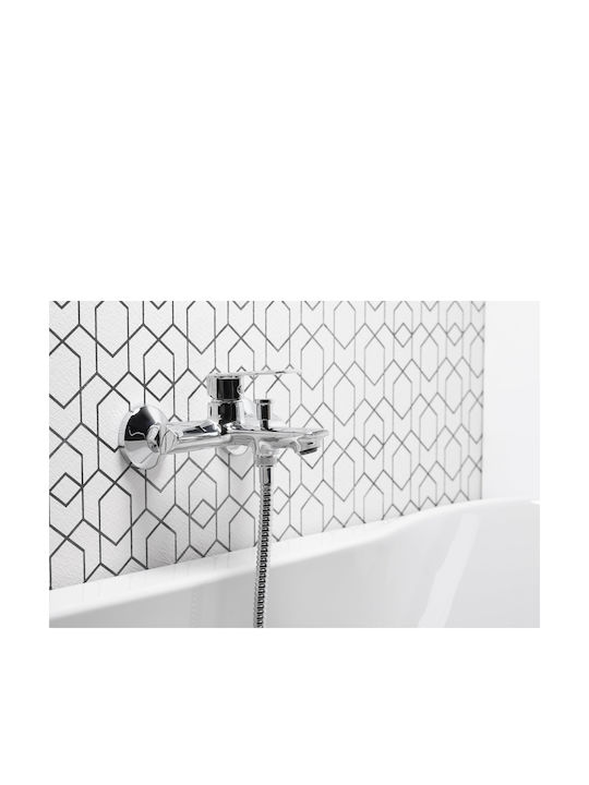 KFA Amestecare Baterie Dus Set complet Argintiu