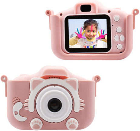 Compact Φωτογραφική Μηχανή 20MP με Οθόνη 2" Θερμικής Εκτύπωσης Ροζ