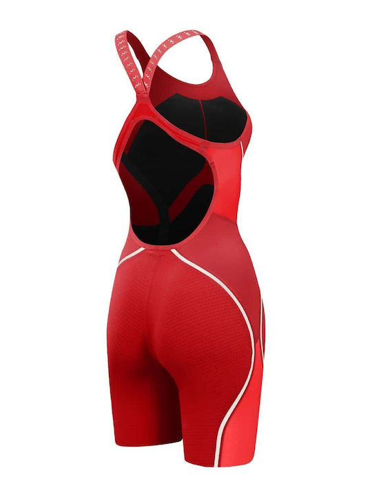 Speedo 15855H728 Women's One Piece Competition Swimsuit Red