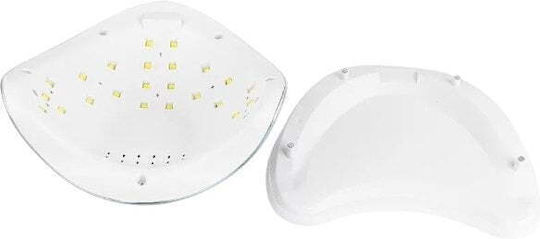 SUN ONE UV 5 Mirror Sun 5 Φουρνάκι Νυχιών UV / LED 48W Ασημί