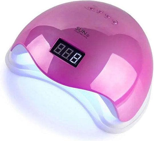 SUN ONE UV 5 Mirror Sun 5 Φουρνάκι Νυχιών UV / LED 48W Ασημί