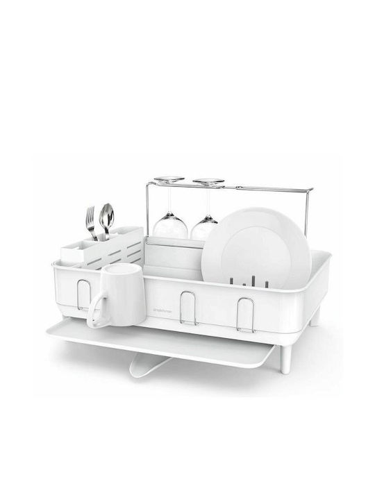 Simplehuman Στραγγιστήρι Νεροχύτη Inox Γκρι