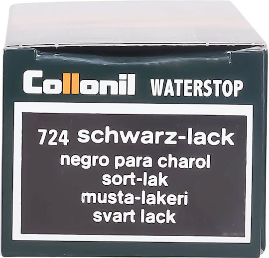 Collonil Waterstop Farben Mandelöl Schuhcreme 75 ml Lack-Schwarz