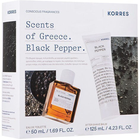 Korres Black Pepper Set pentru bărbați