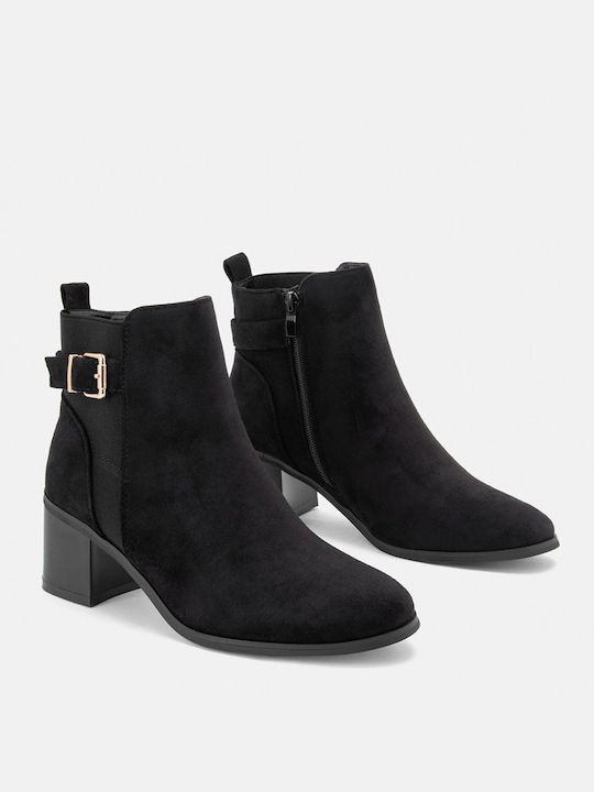 Ankle Boots with Square Heel