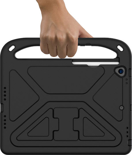 Sonique Jazzy Umschlag Rückseite für Kinder Schwarz iPad 2019/2020/2021 10.2''