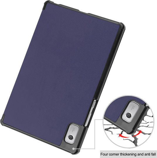 Sonique Flip Cover Ανθεκτική Μπλε (Lenovo Tab M9 9)