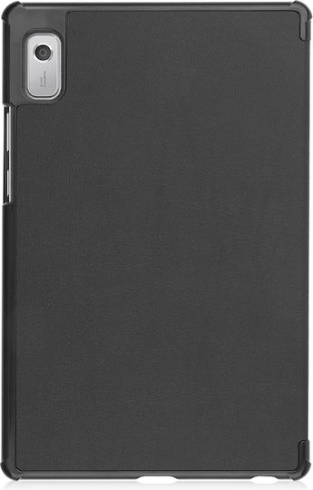 Sonique Smartcase Slim Flip Cover Ανθεκτική Μαύρη (Lenovo Tab M9 9")