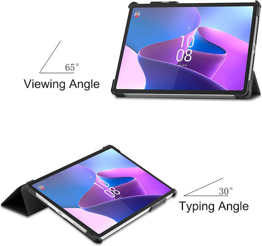 Sonique Smartcase Slim Flip Cover Ανθεκτική Μαύρη (Lenovo Tab P11 Pro (2nd Gen) 11.2")