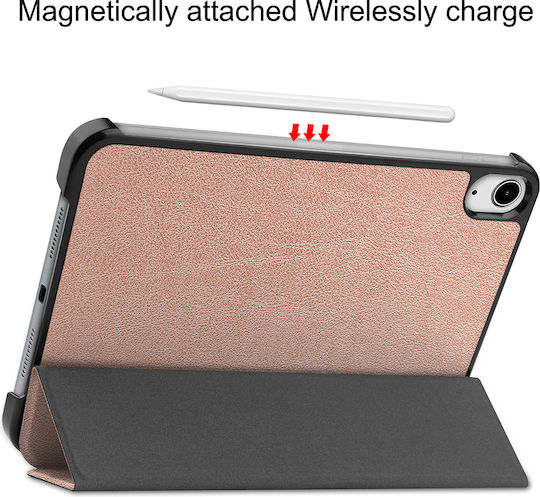 Sonique Flip Cover Ανθεκτική Ροζ Χρυσή (iPad mini 2021 / mini 2024)