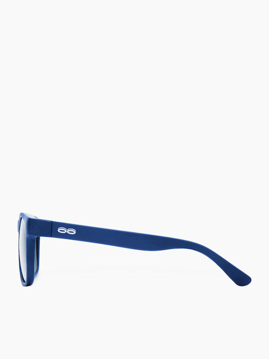Itooti Kids Unbreakable Sunglasses 6-10 Years Classic Flexible Frame Blue T-ito-x01-cl04 Boy